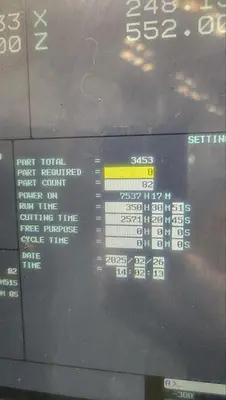 Used 2022 DOOSAN V8300R Vertical Boring Mills (incld VTL) Georgia US | Shub Machinery #81405