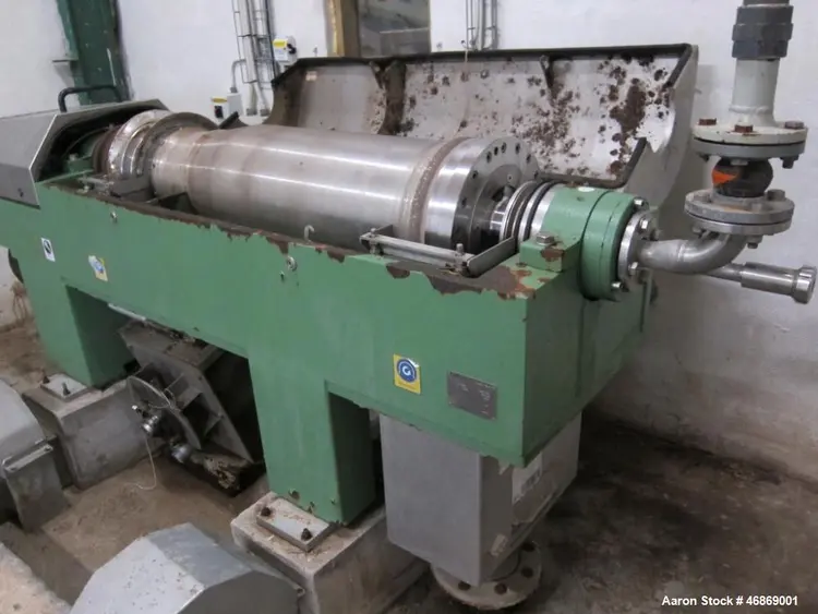 Used WESTFALIA AD-0509 Decanter Centrifuges Illinois US | Aaron Equipment #84553
