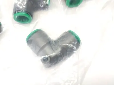 KRL13-00 | SMC  Flame Resistant One-Touch Pneumatic Elbow Fitting 1/2" Tube 10-PK - New