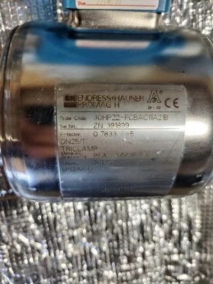 Endress+Hauser PROMAG 30H flow meter 30HP50-ACAAA11A31B