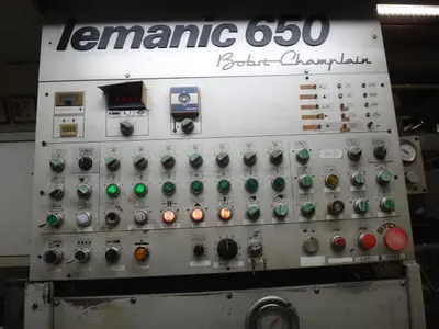 USED 1981 BOBST LEMANIC HELIO CH 650