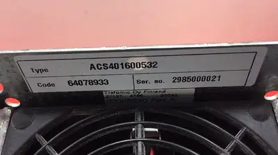 ABB 5HP AC DRIVE ACS401600532 3PH 8.8AMP 380-480VAC 1E