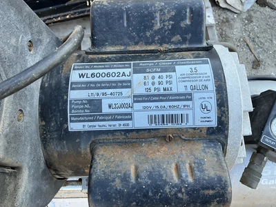Used _UNKNOWN_ _UNKNOWN_ Tank Mounted Air Compressors Michigan US | Miedema Asset Management Group #1361552