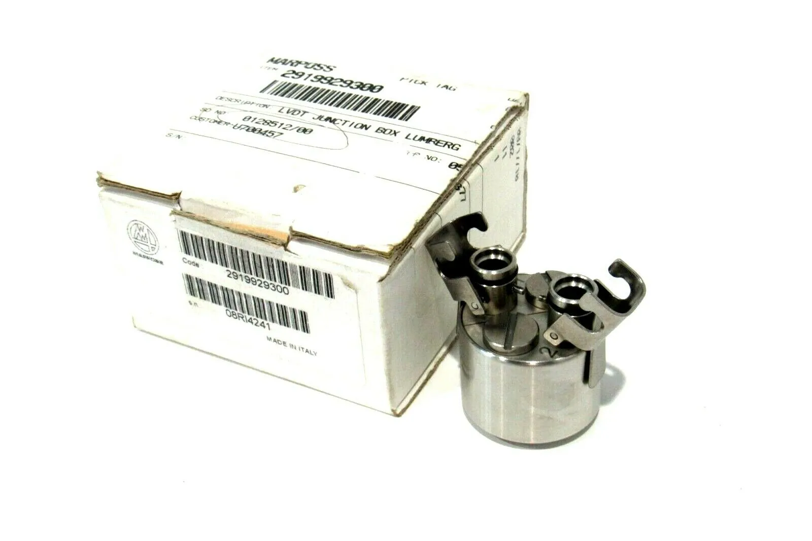 NEW MARPOSS 2919929300 LVDT JUNCTION BOX