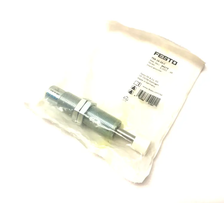 New | in-Stock FESTO SELF ADJUSTING SHOCK ABSORBER SIZE 16 20MM STROKE Parts (Hydraulics and Pneumatics) | Maverick Industrial Sales #1112020