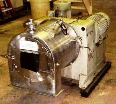 Siebtechnik Tema SHS 352 ZK pusher centrifuge, 316SS.