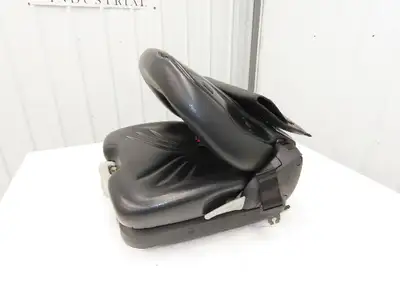 Grammer Forklift Seat Black Vinyl Adjustable Removed From Linde 1114891