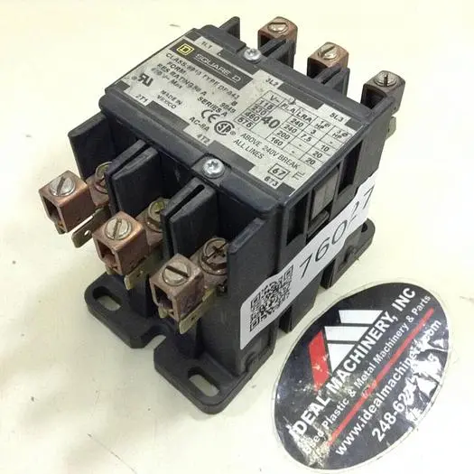 Used SQUARE D 8910-DPA43 PLC Contactors | Ideal Machinery #625318