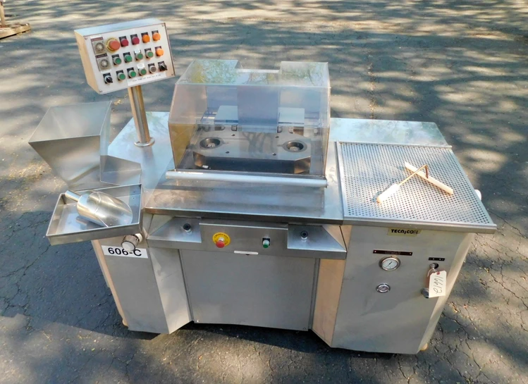 Used TECNICOLL COSMETIC POWDER PRESS PP 208 Cosmetic Complete Packaging Lines New Jersey US | Champion Trading Corporation #423463