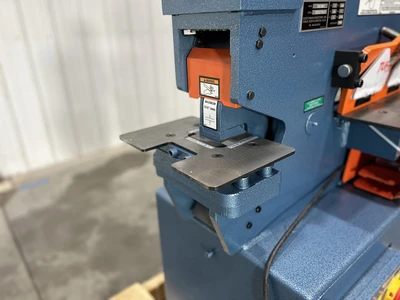 Scotchman 50 Ton Ironworker, Model 50514-EC with LED Lighting, 480 Volt / 3 Phase