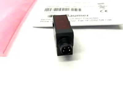 New | in-Stock BAUMER MINIATURE DIFFUSE CONTRAST SENSOR 3~150MM Sensors | Maverick Industrial Sales #1108404