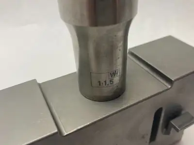 Used Herrmann Ultrasonic Welding Head 1:1.4 Gain DWG#200.100.058 Ultrasonic Welders Michigan US | Maverick Industrial Sales #1400628