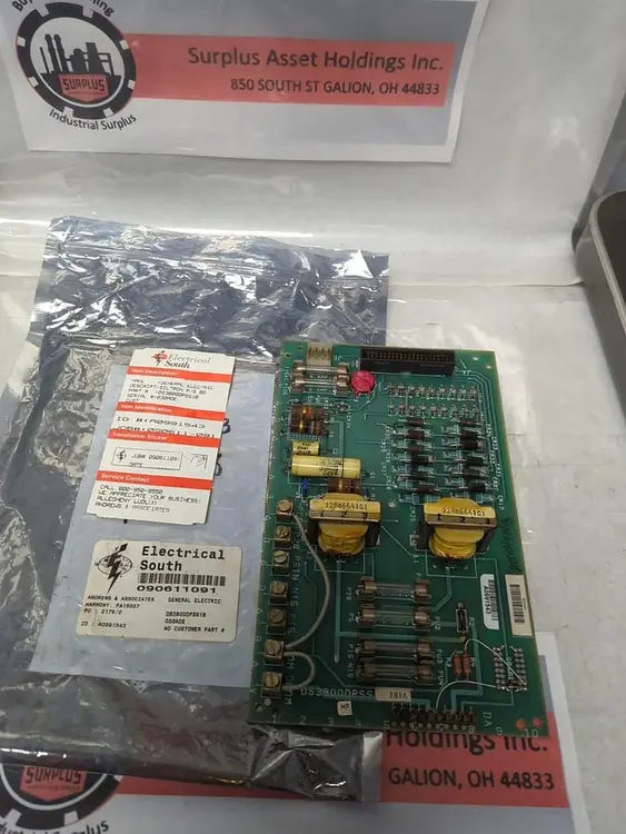 Used GE DS3800DPSS1B I/O Boards & Replacement Parts | Surplus Asset Holdings #1220088