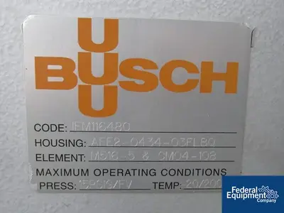 USED Busch AC 200 BUSCH VACUUM SYSTEM, 97 ACFM