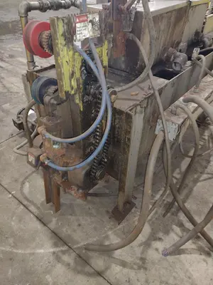 4" CAPACITY ULTRASONIC BAR & TUBE CONTINUOUS WASHER: STOCK #22589