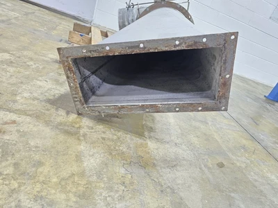 24" Wide X 108" L Witte Fluid Bed Dryer / Classifier With Cyclone