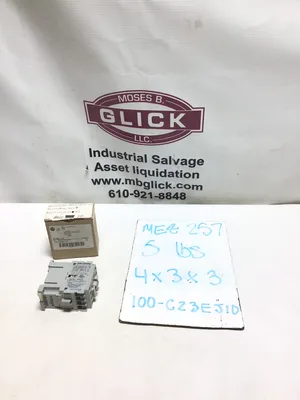 Allen-Bradley 100-C23EJ10 Contactor Ser C 6kV AC-1 690V 32A AC-12 20A