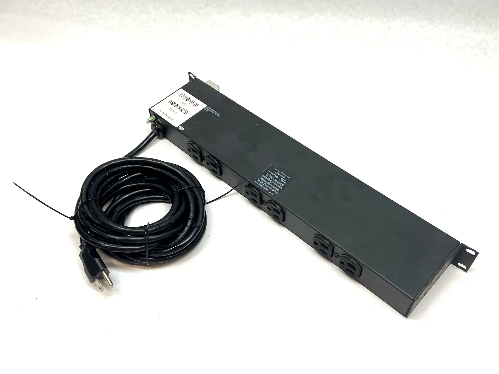 USED TRIPP LITE 6-OUTLET 15A 120V POWER STRIP 15FT CORD
