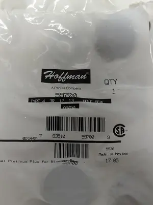 New | in-Stock HOFFMAN 59700 Miscellaneous Equipment (Electrical & Power) | Surplus Asset Holdings #1195129