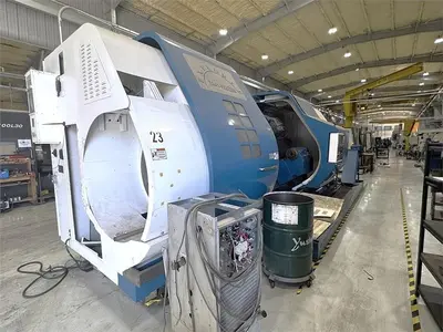 USED 2007 VANTAGE EXPLORER SA45-V22/2200 CNC BIG BORE LATHE