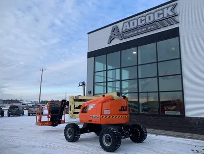 New | in-Stock 2026 JLG 450AJ ARTICULATING BOOM LIFT Articulating Boom Lifts Alberta CA | Adcock Equipment #1418091