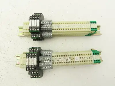 Various Terminal Block DIN Rail Connectors Lot of 227