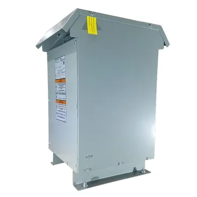 Factory New 25 KVA Single Phase Dry Type Transformer Primary 240 x 480 Secondary 120 / 240 10 Year Warranty 421-9185-000