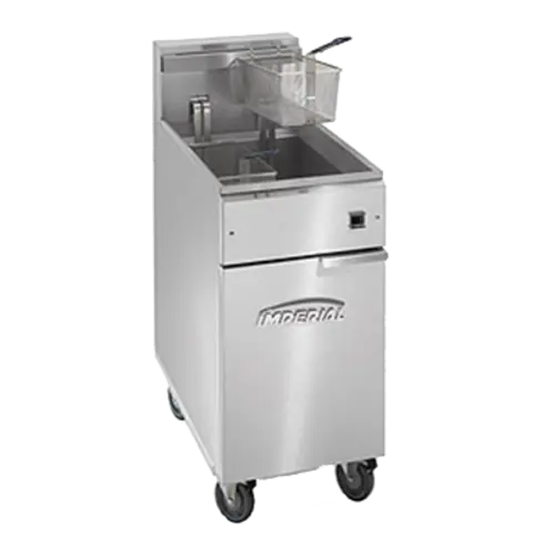 Imperial IFS-40-EU Electric Fryer - (1) 40 lb Vat, Floor Model, 208v/3ph