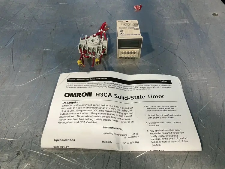 Used OMRON H3CAA Timers Ohio US | HGR 24 #1291899