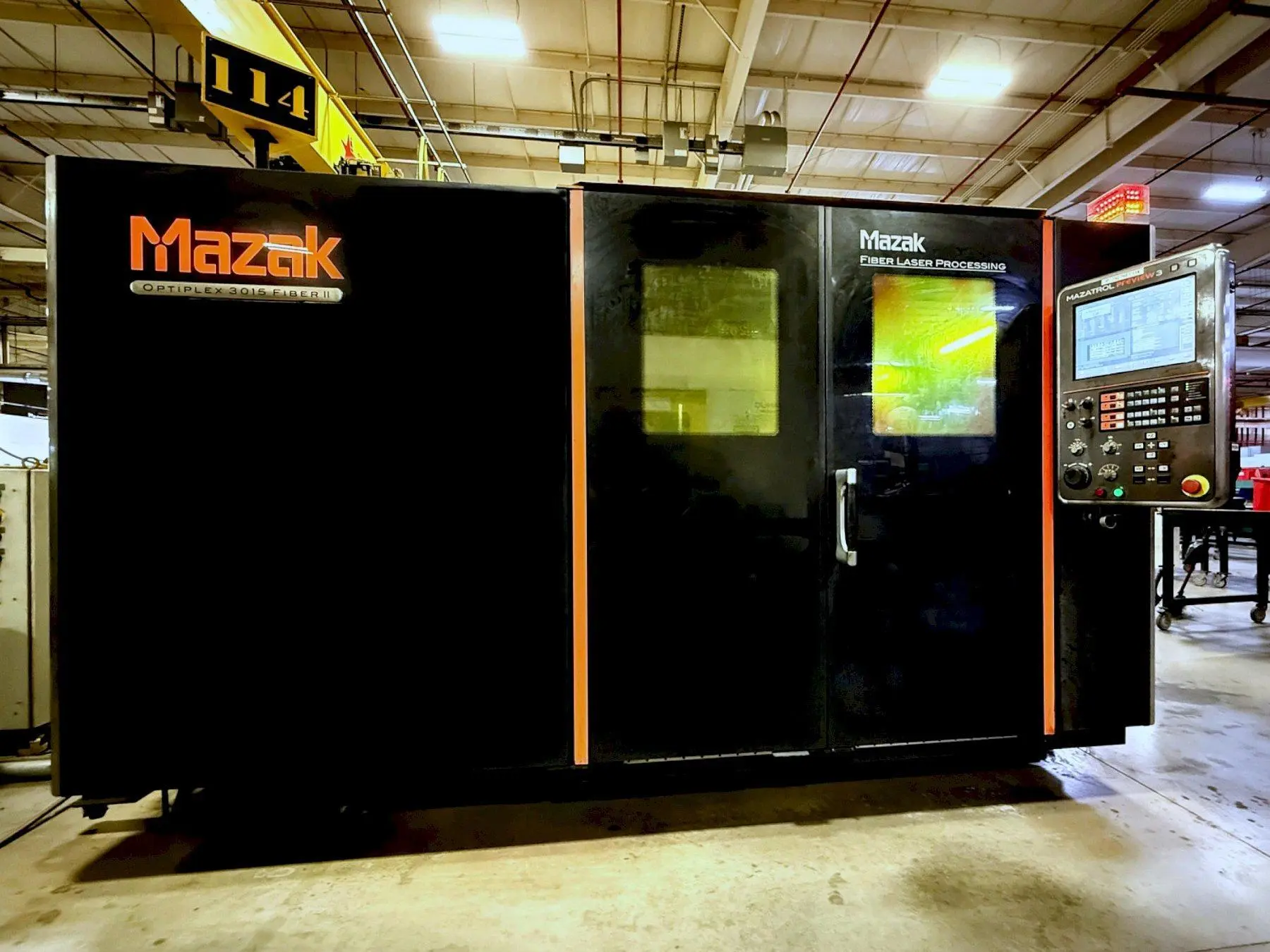 Used 2015 MAZAK OPTIPLEX 3015 FIBER II Laser Cutters Illinois US | Machine Factory Outlet #1262756