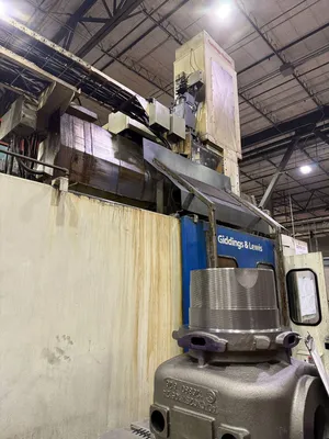 Used 2001 GIDDINGS & LEWIS 48 VTC Vertical Boring Mills (incld VTL) Texas US | Harris Machine Tools, Inc. #1443853