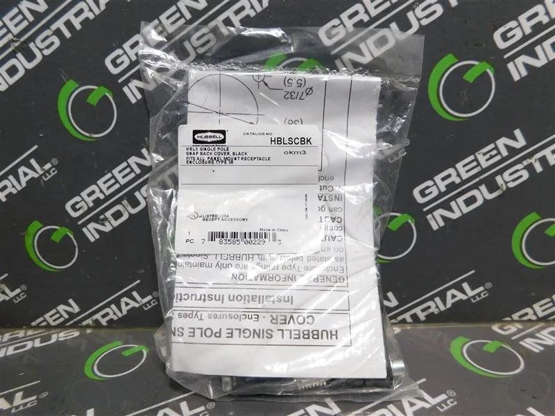 USED HUBBELL HBLSCBK