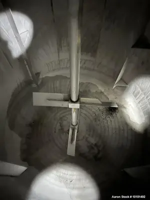 Industrial 2,200 Gallon  316L Stainless Steel Mixing Tank – Half-Pipe Jacket & Axial Agitator