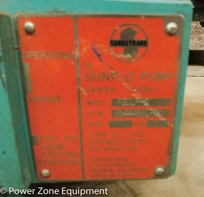 USED SUNFLO P2DLP-Z