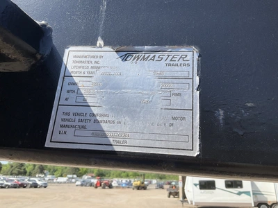 2001 Towmaster TG-20 Equipment Trailer Flat Bed Trailer