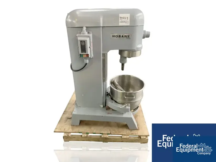 Used Hobart 60 Quart Hobart Planetary Mixer, Model H600, S/S Mixers Ohio US | Federal Equipment Company 20 #126310