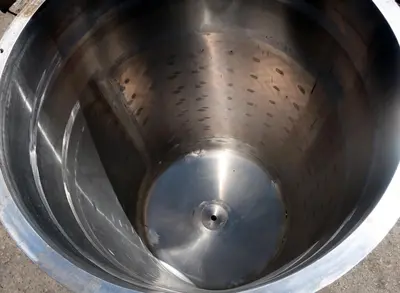 SPC8173  Tank 250 gallon vertical tank, Stainless Steel, dish