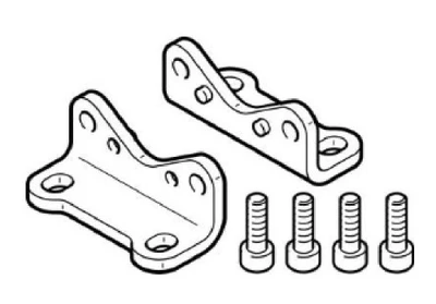 Festo HP-32 150732 Foot Mounting for Air Pneaumtic Actuator, For 32mm Bore [New]