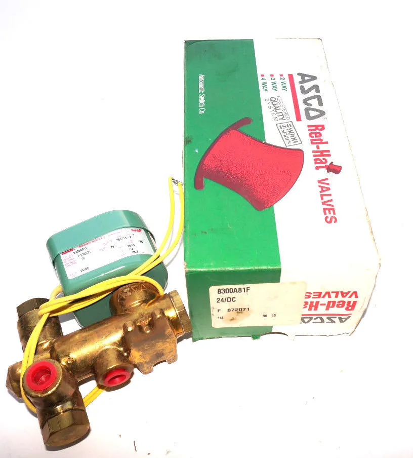 NEW ASCO 8300A81F SOLENOID VALVE