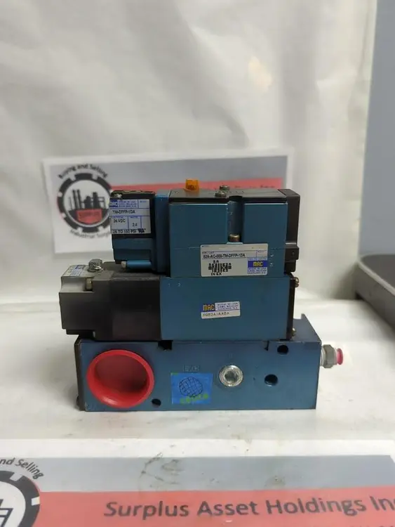 Used MAC VALVES PR82A-P82A-ABBA/82A-AC-TM-DFF-1DA Solenoid Valves Ohio US | Surplus Asset Holdings #1239277