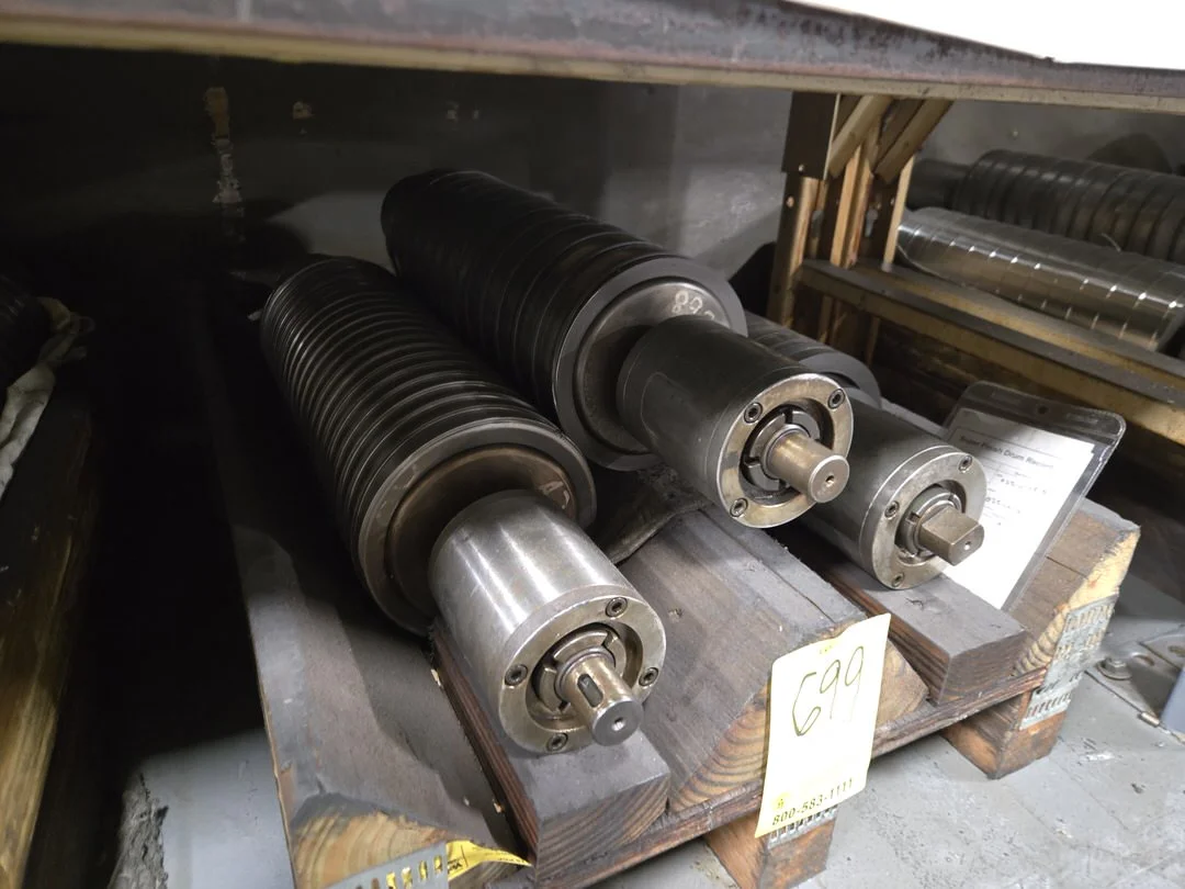 (3) Superfine OD Grind Drum Spindle