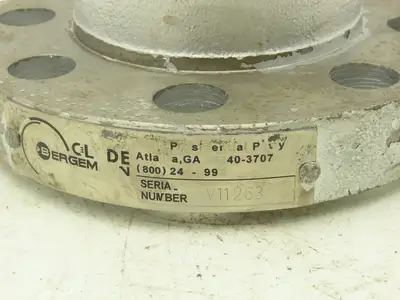 Clyde Bergemann 164045 Soot Blower Poppet Valve 2-1/2" Flanged