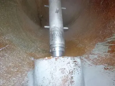 Mixer, V-Type, 50 CF, S/st, 7.5 Hp, Bar #S744257