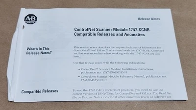 NEW Allen-Bradley 1747-SCNR
