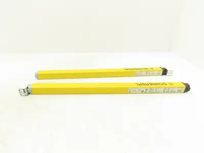 Schmersal SLC440-R-0490-14-01 Safety Light Curtain Receiver -READ_ Lot of 2