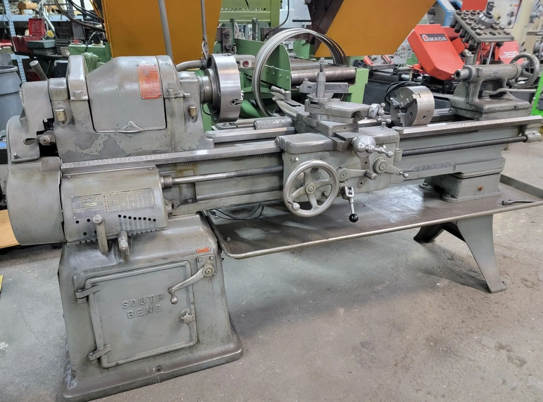 Used SOUTHBEND CL117D 16" X 42" | LATHE, ENGINE