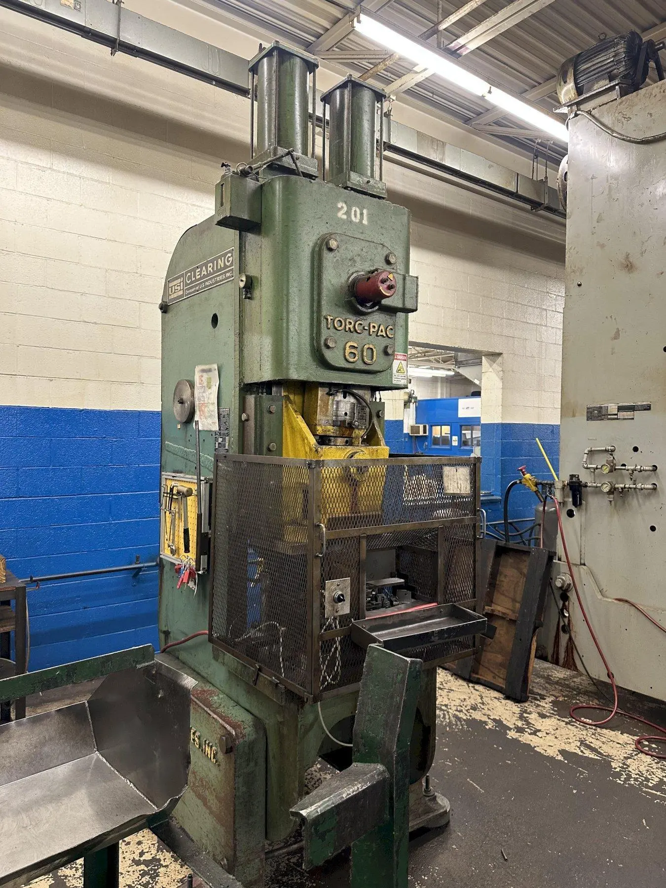 60 TON TORC-PAC USI CLEARING OBI PRESS 6" STROKE: STOCK #22823