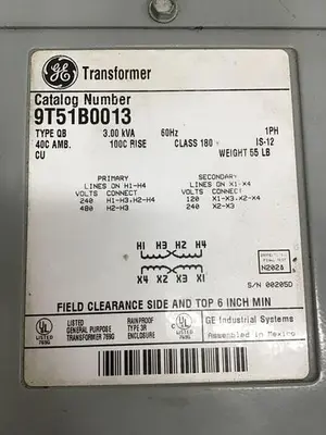 USED GENERAL ELECTRIC 9T51B0013