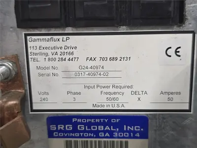 Used GAMMAFLUX G24-40974 Temperature Controls Georgia US | Zag Equipment #1316106