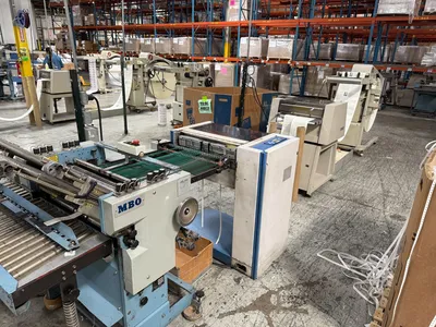 MBO Folding & Finishing Equipment – Multiple Units Available Folders | Machinery Solutions Group, Inc. (34)